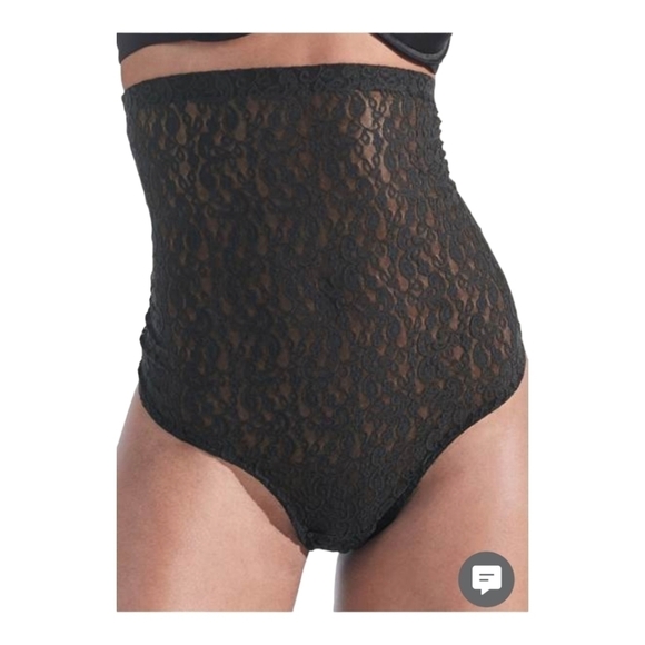 Plus Size Smoothing High Waist Thong Sz 3X & 1X - Picture 4 of 4